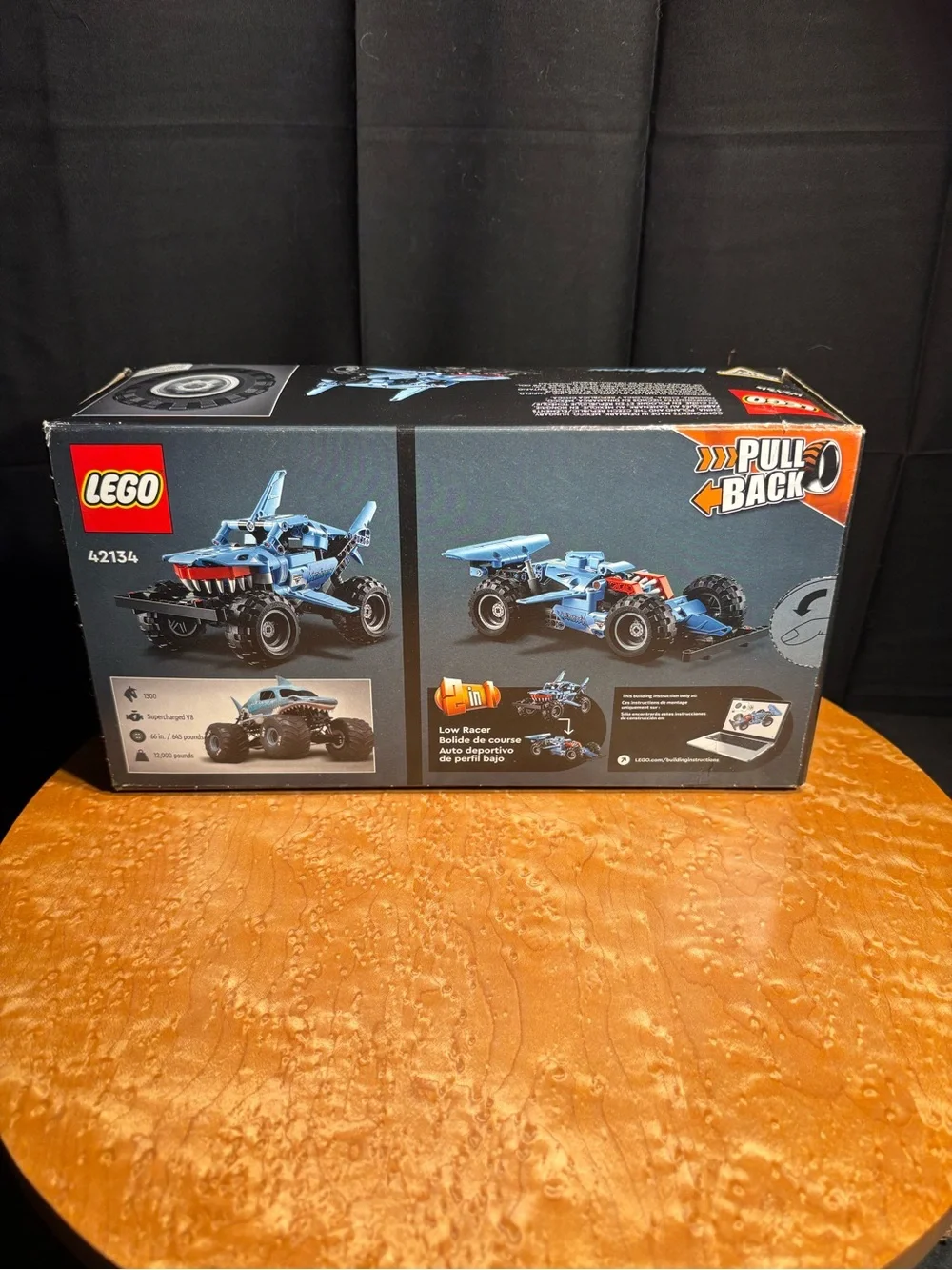 LEGO Technic Monster Jam Megalodon 42134 Set of 2 (1 Sealed, 1 Damaged Box)